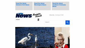 What Mpnews.com.au website looked like in 2018 (5 years ago)