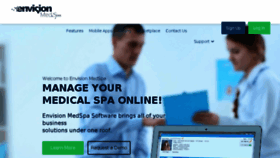 What Medspasoftware.com website looked like in 2018 (5 years ago)