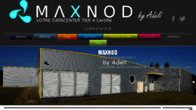 What Maxnod.com website looked like in 2018 (6 years ago)
