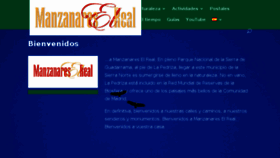 What Manzanareselreal.org website looked like in 2018 (5 years ago)