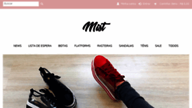 What Miststore.com.br website looked like in 2018 (5 years ago)