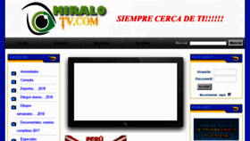 What Miralotv.com website looked like in 2018 (5 years ago)