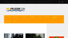 What Mojprijedor.com website looked like in 2018 (5 years ago)