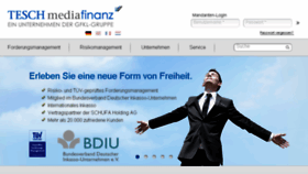 What Mediafinanz.de website looked like in 2018 (5 years ago)