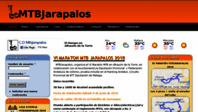 What Mtbjarapalos.com website looked like in 2018 (5 years ago)