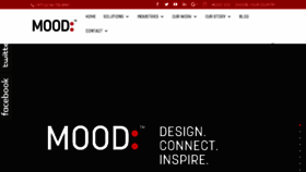 What Moodmedia.ae website looked like in 2018 (5 years ago)