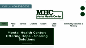 What Mhcbillings.org website looked like in 2018 (5 years ago)