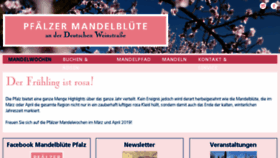 What Mandelbluete-pfalz.de website looked like in 2018 (5 years ago)