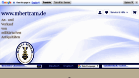 What Mbertram.de website looked like in 2018 (5 years ago)