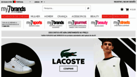What My7brands.com website looked like in 2018 (5 years ago)