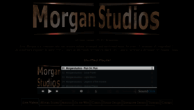 What Morganstudios.com website looked like in 2018 (5 years ago)