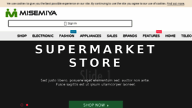 What Misemiya.com website looked like in 2018 (5 years ago)