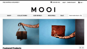 What Mooistore.com website looked like in 2018 (5 years ago)