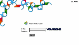 What Mail.youngonectg.com website looked like in 2018 (5 years ago)