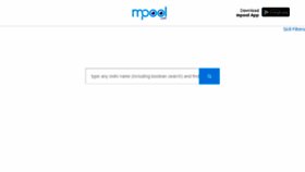 What Mpool.com website looked like in 2018 (5 years ago)