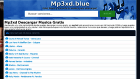 What Mp3xd.info website looked like in 2018 (5 years ago)