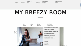 What Mybreezyroom.com website looked like in 2018 (5 years ago)