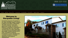 What Marquetteliving.com website looked like in 2018 (5 years ago)