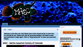What Marinecolorado.org website looked like in 2018 (5 years ago)