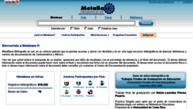 What Metabase.net website looked like in 2018 (5 years ago)