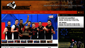 What Muslimbasketball.org website looked like in 2018 (5 years ago)