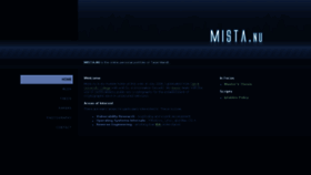 What Mista.nu website looked like in 2018 (5 years ago)