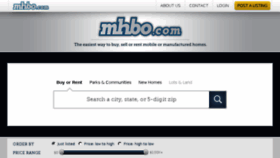 What Mhbo.com website looked like in 2018 (5 years ago)