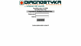 What Mail.diag.pl website looked like in 2018 (5 years ago)