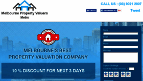 What Melbournevaluers.net.au website looked like in 2018 (5 years ago)