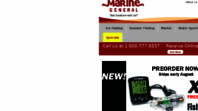What Marinegeneral.com website looked like in 2018 (5 years ago)
