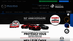 What Mazdademagog.com website looked like in 2018 (5 years ago)