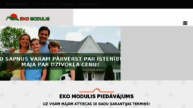 What Majakatram.lv website looked like in 2018 (5 years ago)