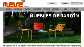 What Meue.com.mx website looked like in 2018 (8 years ago)