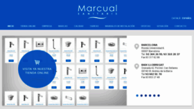What Marcual.net website looked like in 2018 (5 years ago)