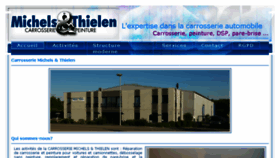 What Michels-thielen.lu website looked like in 2018 (5 years ago)