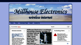 What Millect.com website looked like in 2018 (5 years ago)