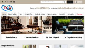 What Mcc-direct.co.uk website looked like in 2018 (5 years ago)