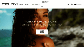 What Mycelavi.com website looked like in 2018 (5 years ago)