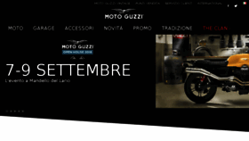 What Motoguzzi.it website looked like in 2018 (5 years ago)