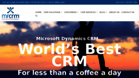 What Mrcrm.com.au website looked like in 2018 (5 years ago)