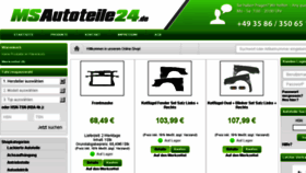 What Msautoteile24.de website looked like in 2018 (5 years ago)