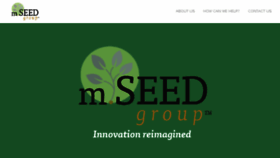 What Mseedgroup.com website looked like in 2018 (5 years ago)