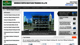 What My-autoparking.com website looked like in 2018 (5 years ago)