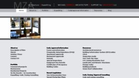 What Mzarchitects.com website looked like in 2018 (5 years ago)