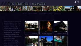 What Meddin.com website looked like in 2018 (5 years ago)