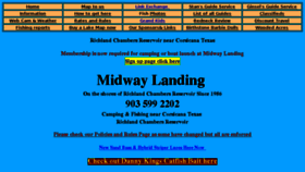 What Midwaylanding.com website looked like in 2018 (5 years ago)