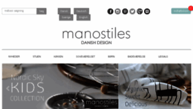 What Manostiles.dk website looked like in 2018 (5 years ago)