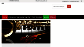 What Musicaearte.biz website looked like in 2018 (5 years ago)