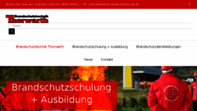 What Mein-brandschutzprofi.de website looked like in 2018 (5 years ago)