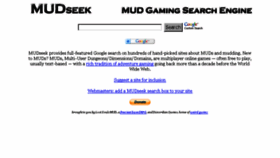 What Mudseek.com website looked like in 2018 (5 years ago)